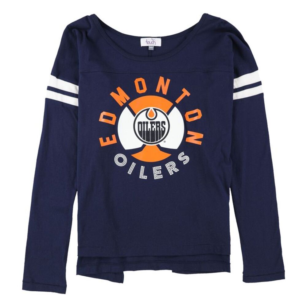 Touch Womens Edmonton Oilers Graphic T-Shirt, NWT